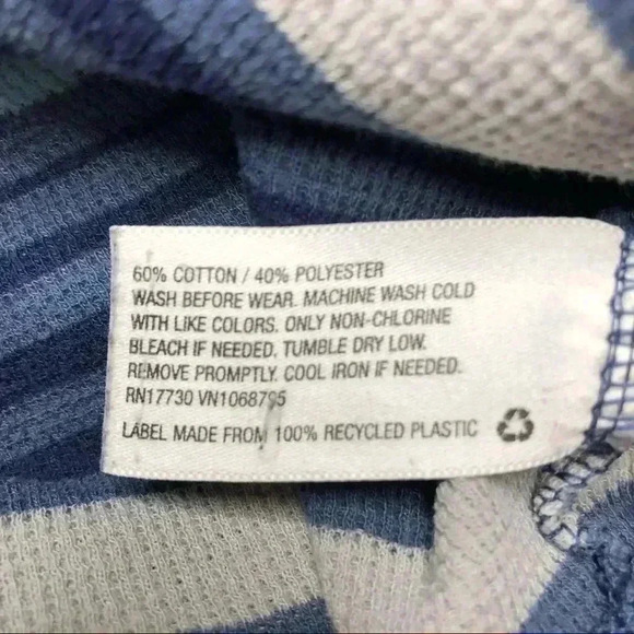 Circo Striped Shirt Long Sleeved Stripes Blue, Grey, & Black Size 4T - Picture 11 of 16